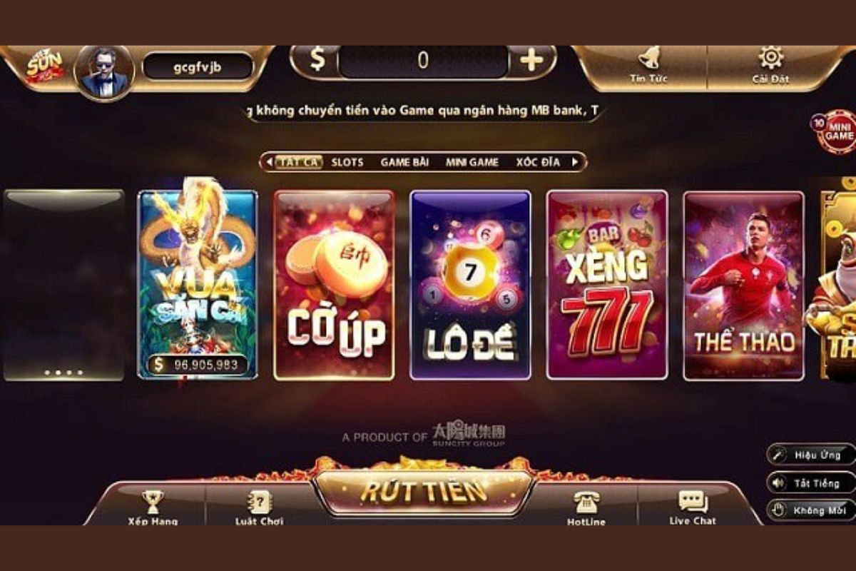 game đổi tiền qua thẻ atm Sunwin