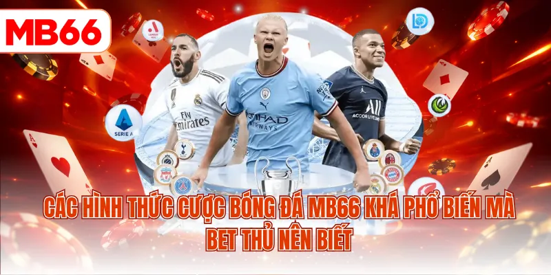 Các hình thức cược bóng đá MB66 khá phổ biến mà bet thủ nên biết