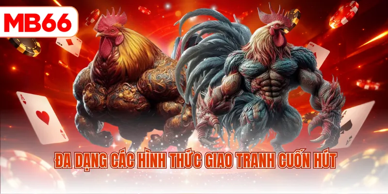Đa dạng các hình thức giao tranh cuốn hút