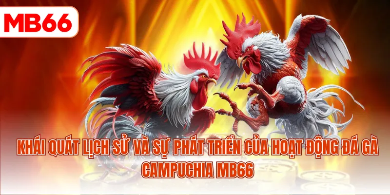 Khái quát lịch sử và sự phát triển của hoạt động đá gà Campuchia MB66