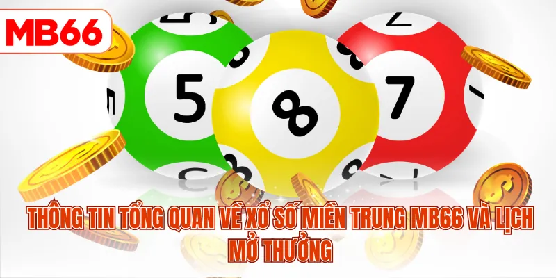 Thông tin tổng quan về xổ số miền Trung MB66 và lịch mở thưởng